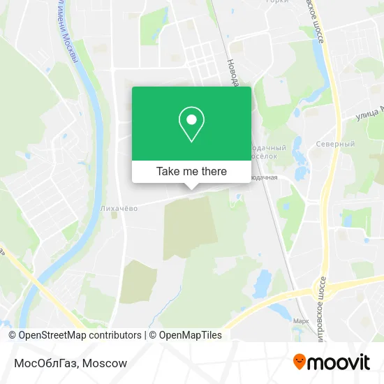 МосОблГаз map