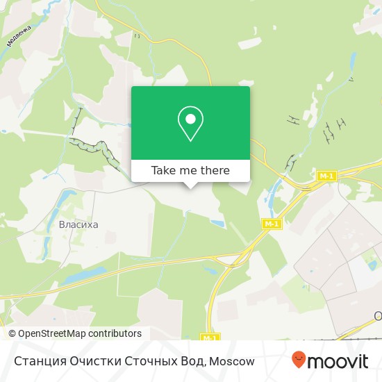 Станция Очистки Сточных Вод map