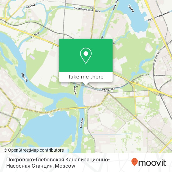 Покровско-Глебовская Канализационно-Насосная Станция map