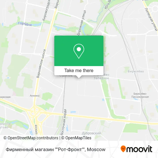Фирменный магазин ""Рот-Фронт"" map