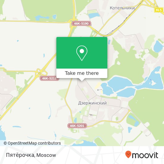 Пятёрочка map