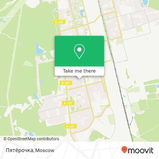 Пятёрочка map