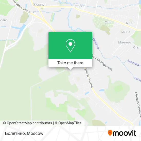 Болятино map