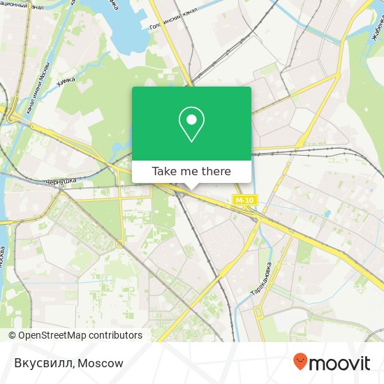 Вкусвилл map