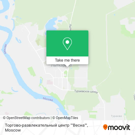 Торгово-развлекательный центр ""Весна"" map