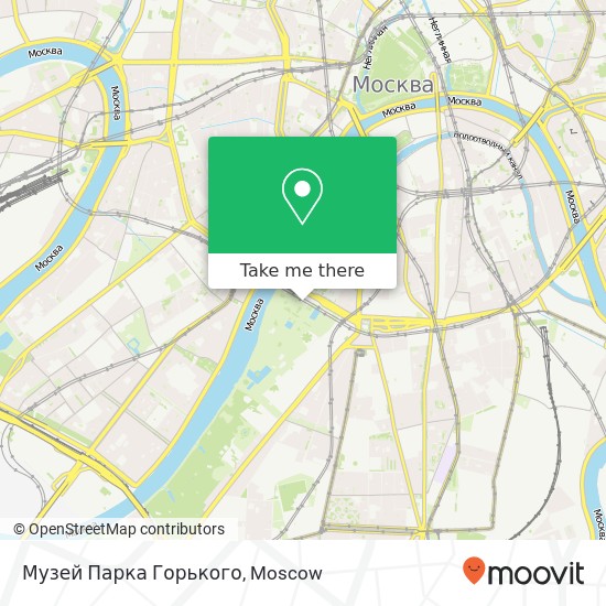 Музей Парка Горького map