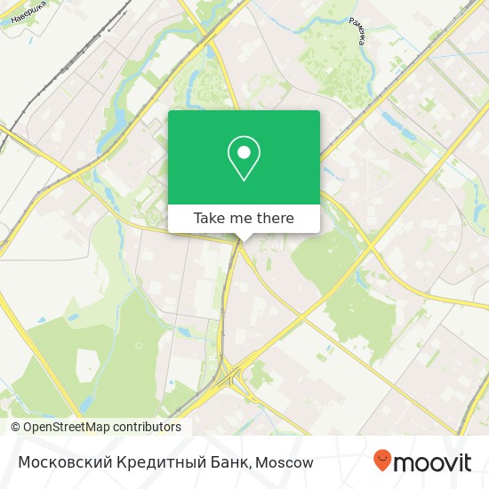 Московский Кредитный Банк map