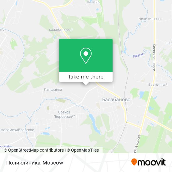 Поликлиника map