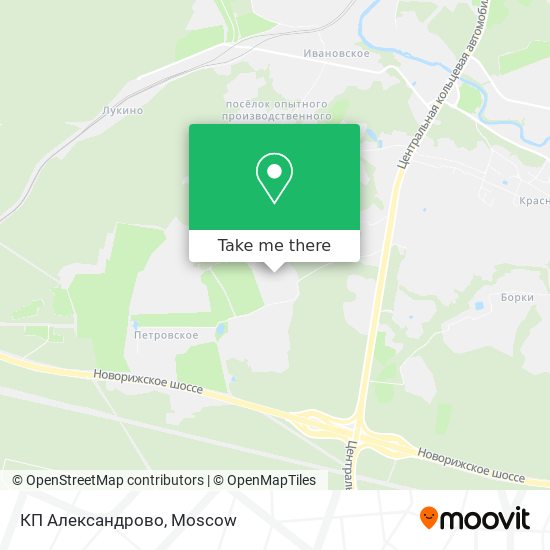 КП Александрово map