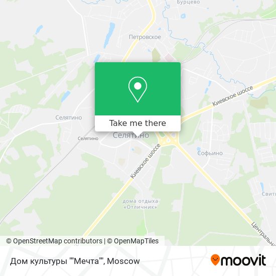 Дом культуры ""Мечта"" map