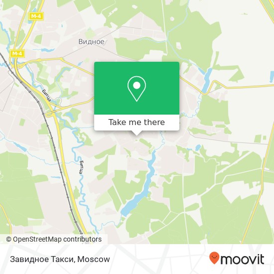 Завидное Такси map