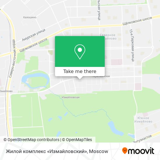 Жилой комплекс «Измайловский» map