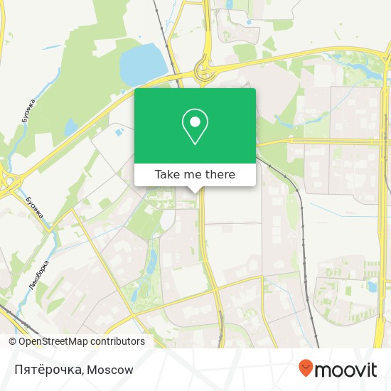 Пятёрочка map