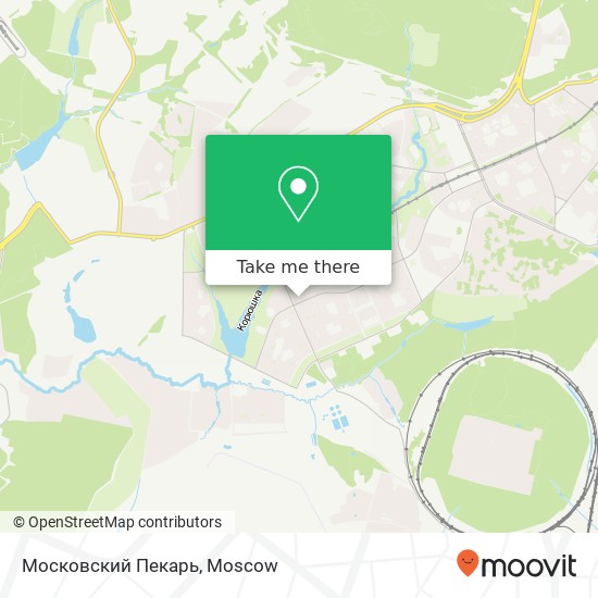 Московский Пекарь map