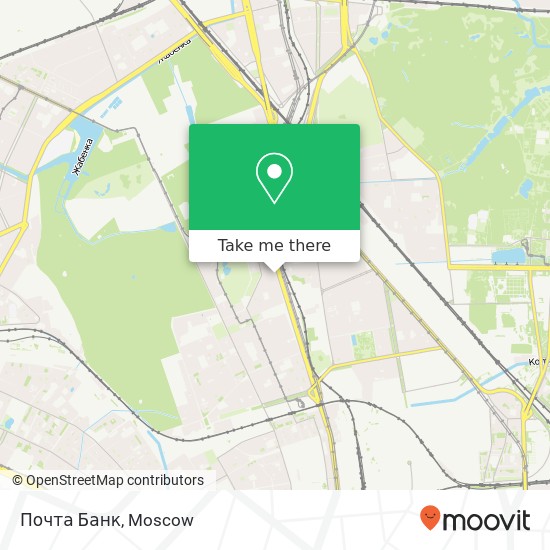 Почта Банк map