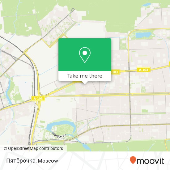 Пятёрочка map