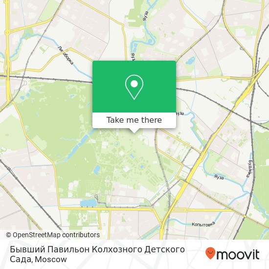 Бывший Павильон Колхозного Детского Сада map