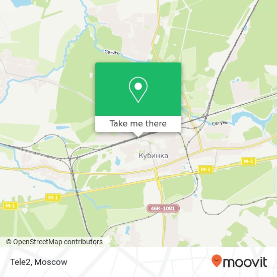 Tele2 map