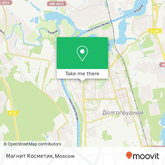 Магнит Косметик map