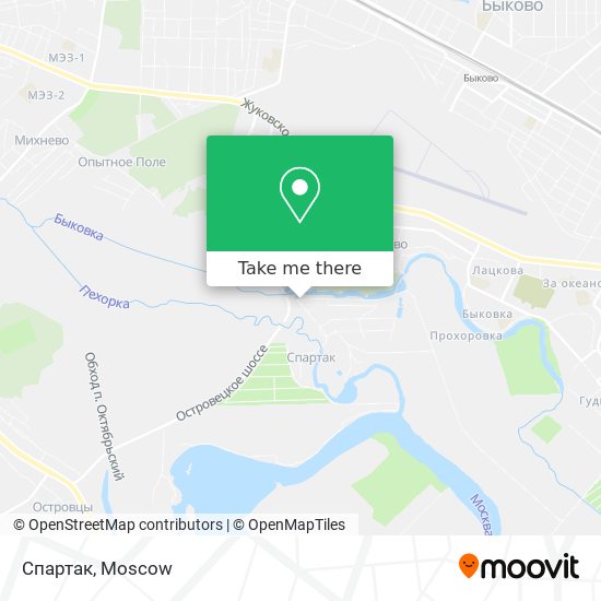Спартак map
