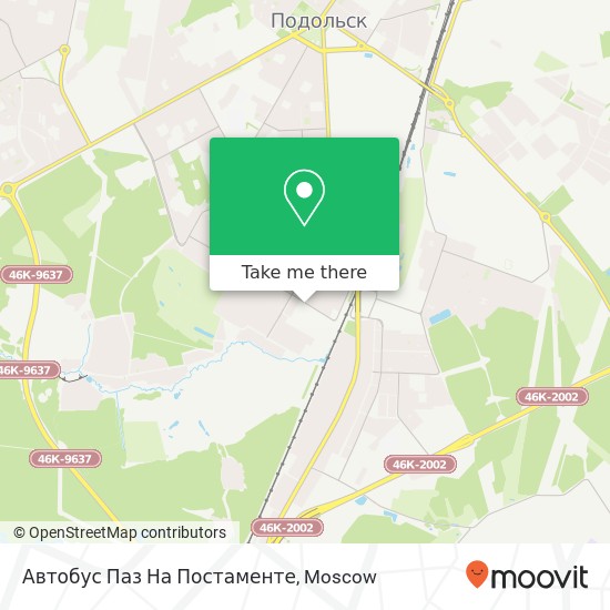 Автобус Паз На Постаменте map