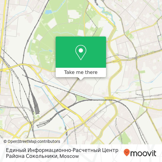 Единый Информационно-Расчетный Центр Района Сокольники map