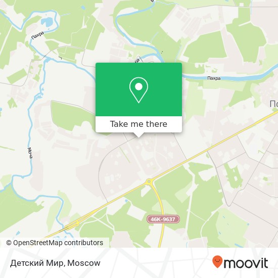 Детский Мир map