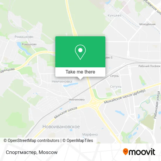Спортмастер map