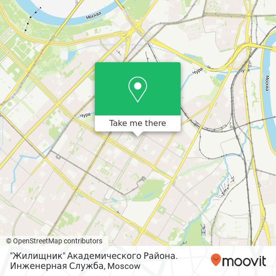 "Жилищник" Академического Района. Инженерная Служба map