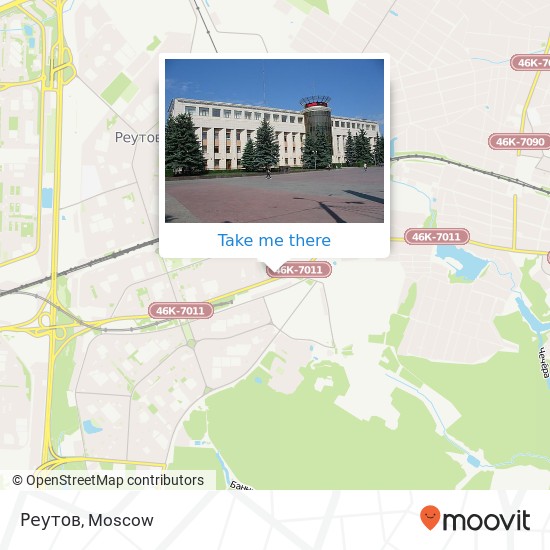 Реутов map