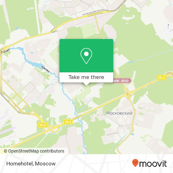 Homehotel map