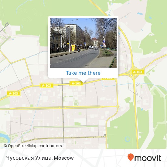 Чусовская Улица map