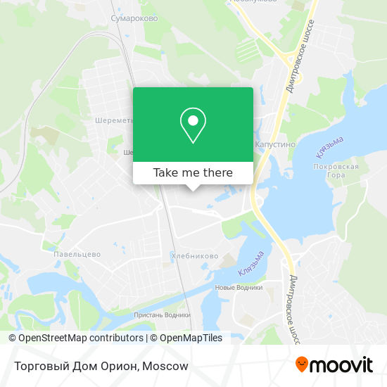 Торговый Дом Орион map