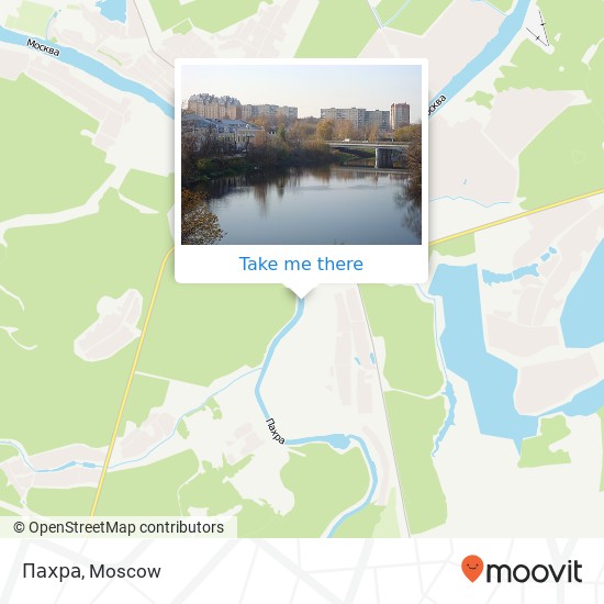 Пахра map