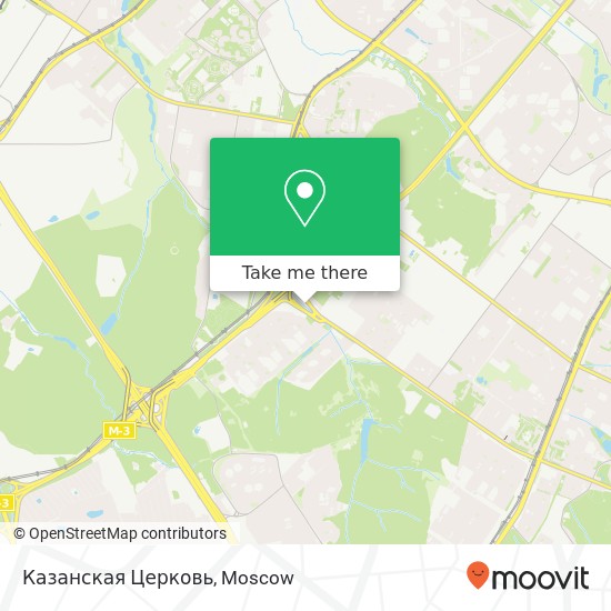 Казанская Церковь map