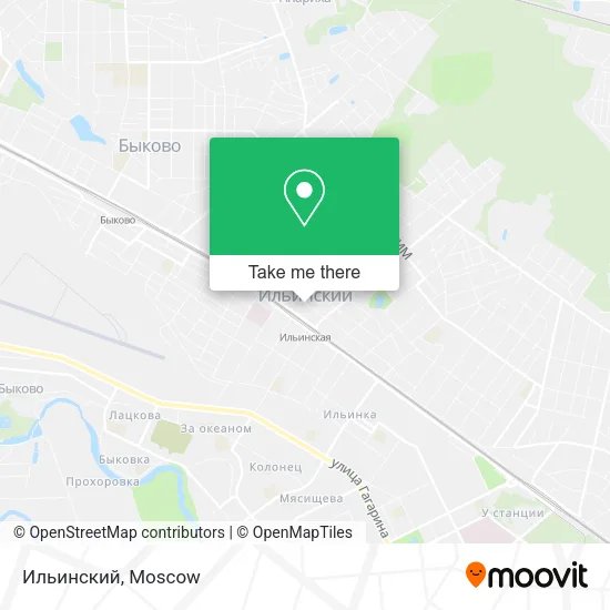 Ильинский map