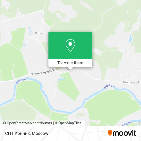 СНТ Конник map