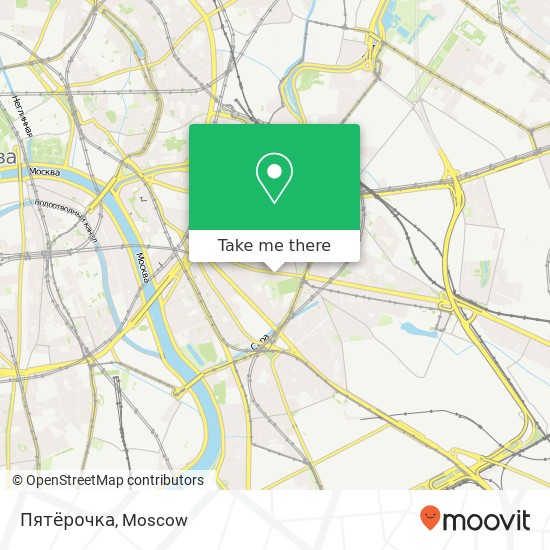 Пятёрочка map