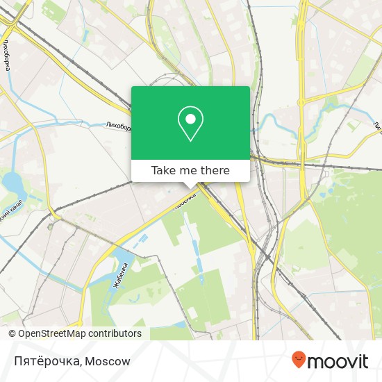 Пятёрочка map