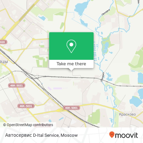 Автосервис D-Ital Service map