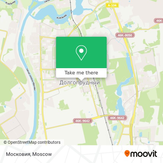 Московия map