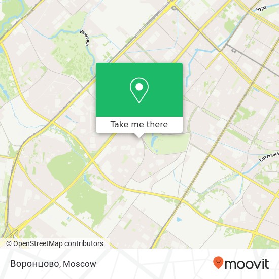 Воронцово map