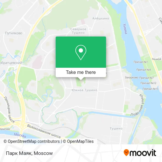 Парк Маяк map