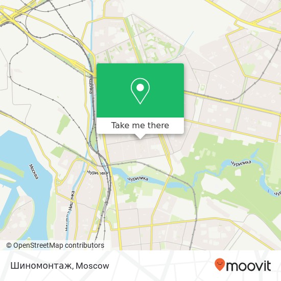 Шиномонтаж map