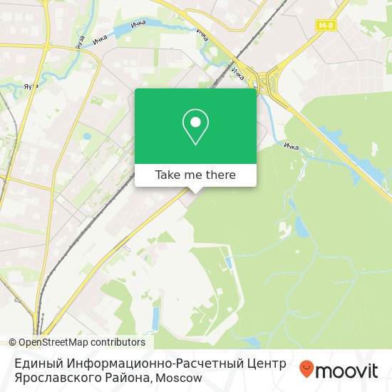 Единый Информационно-Расчетный Центр Ярославского Района map
