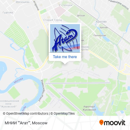 МНИИ ""Агат"" map