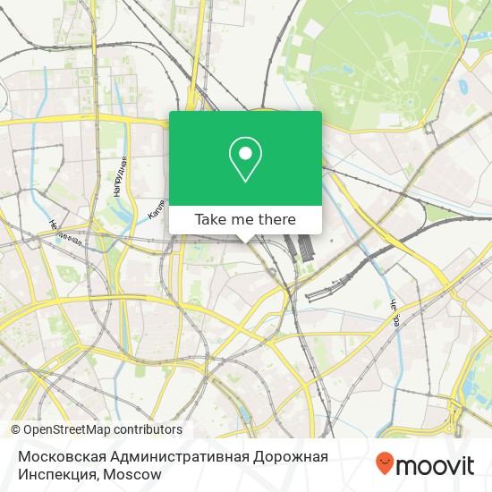 Московская Административная Дорожная Инспекция map