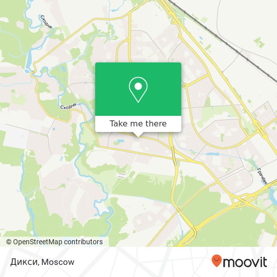 Дикси map