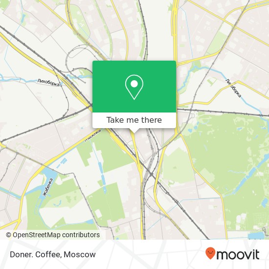 Doner. Coffee map