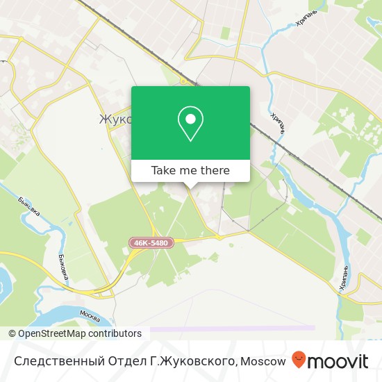 Следственный Отдел Г.Жуковского map